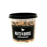 Nuts4Birds Amandelen bruin 100% naturel 200 gram
